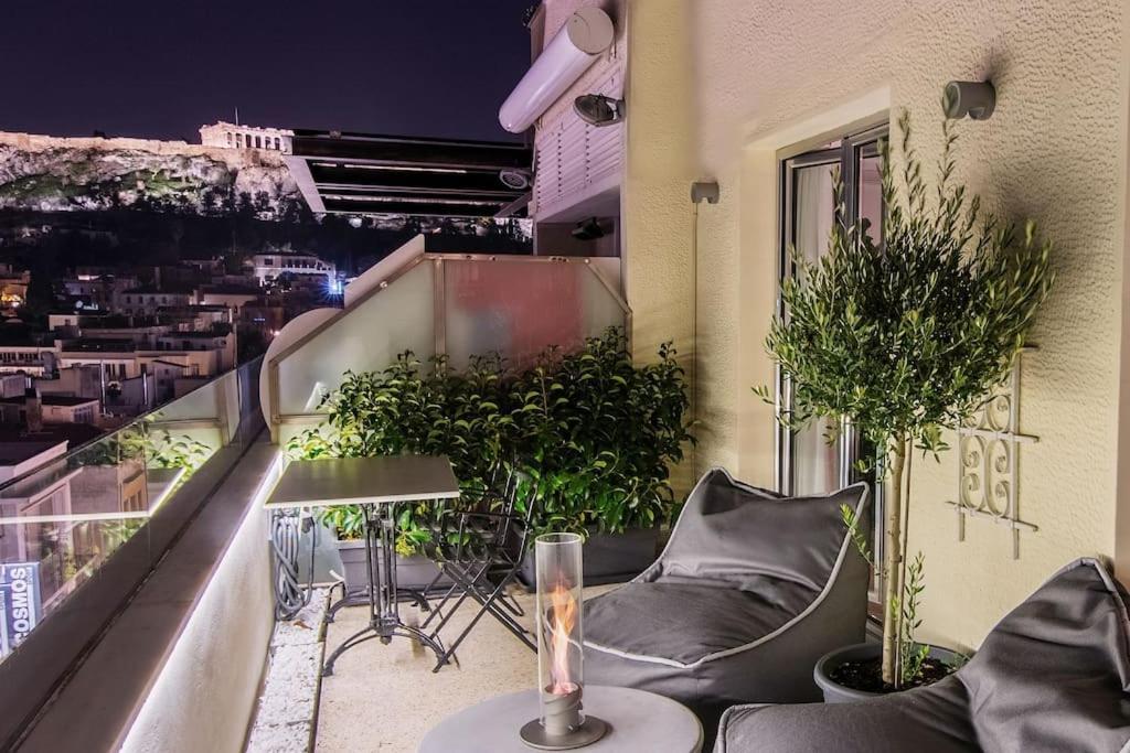 Heated Plunge Pool & Firepit Acropolis Penthouse Apartment Atena Exterior foto