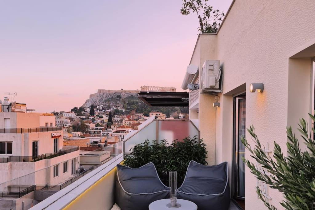 Heated Plunge Pool & Firepit Acropolis Penthouse Apartment Atena Exterior foto