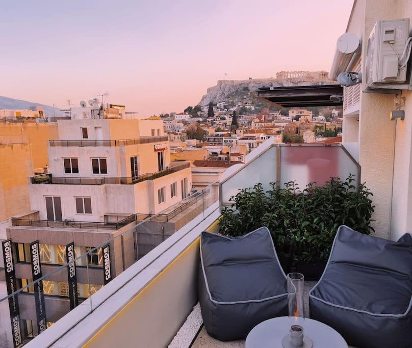 Heated Plunge Pool & Firepit Acropolis Penthouse Apartment Atena Exterior foto