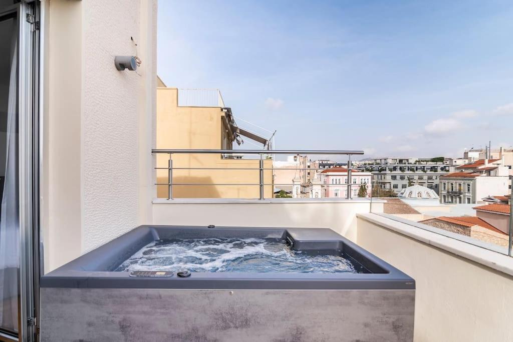 Heated Plunge Pool & Firepit Acropolis Penthouse Apartment Atena Exterior foto